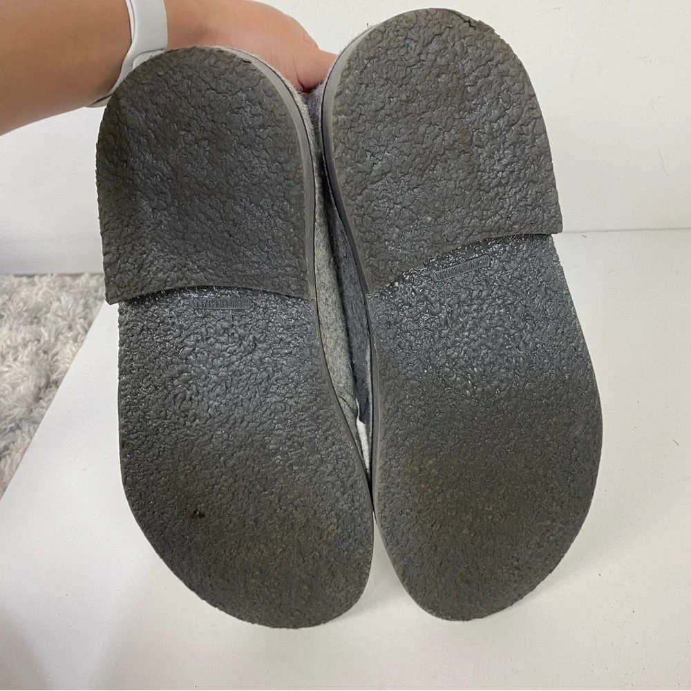 Boston Made in Spain Grey gray Wool Mens Chukka Boots
